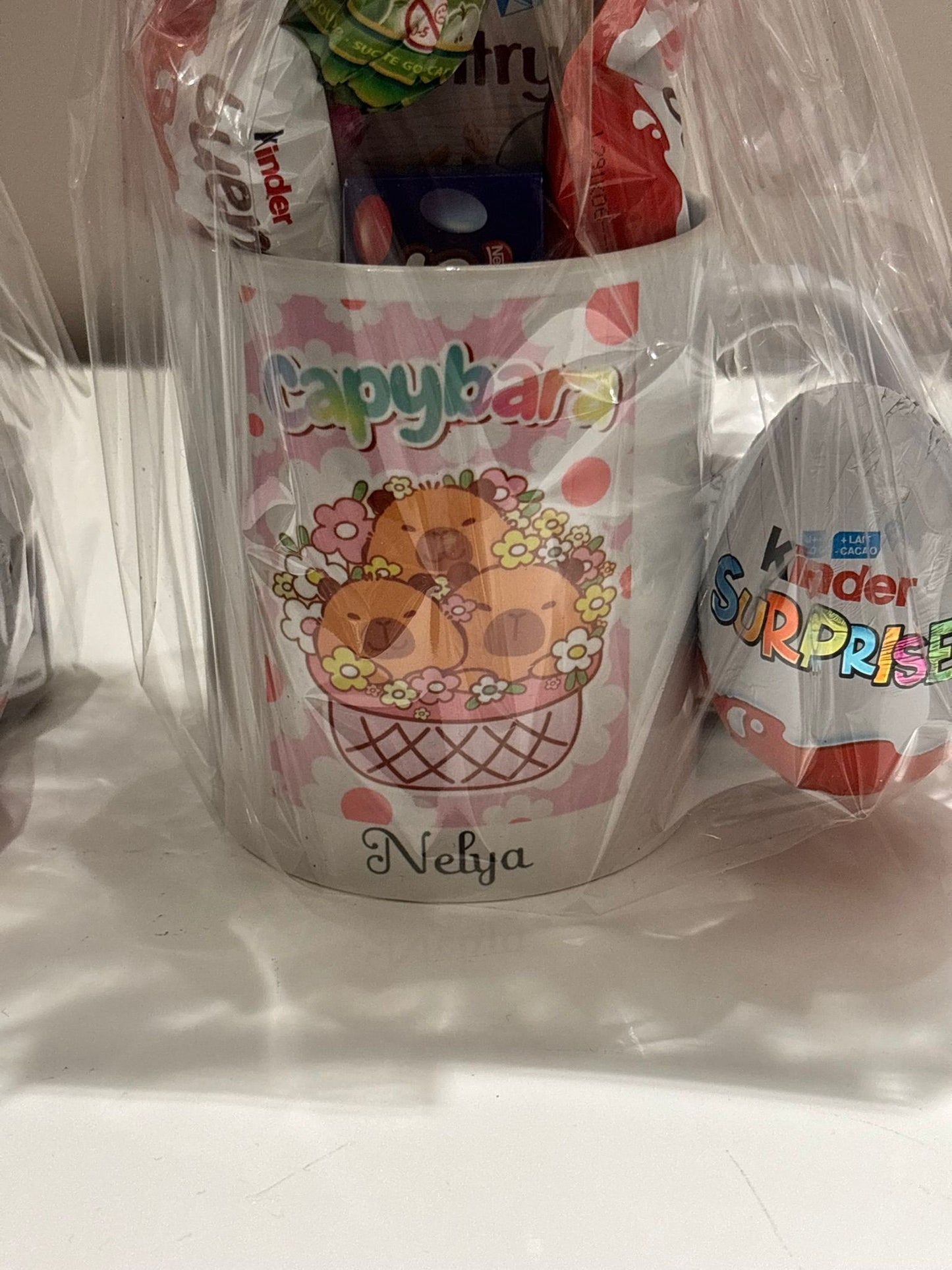 Tasse personnalisée garnie